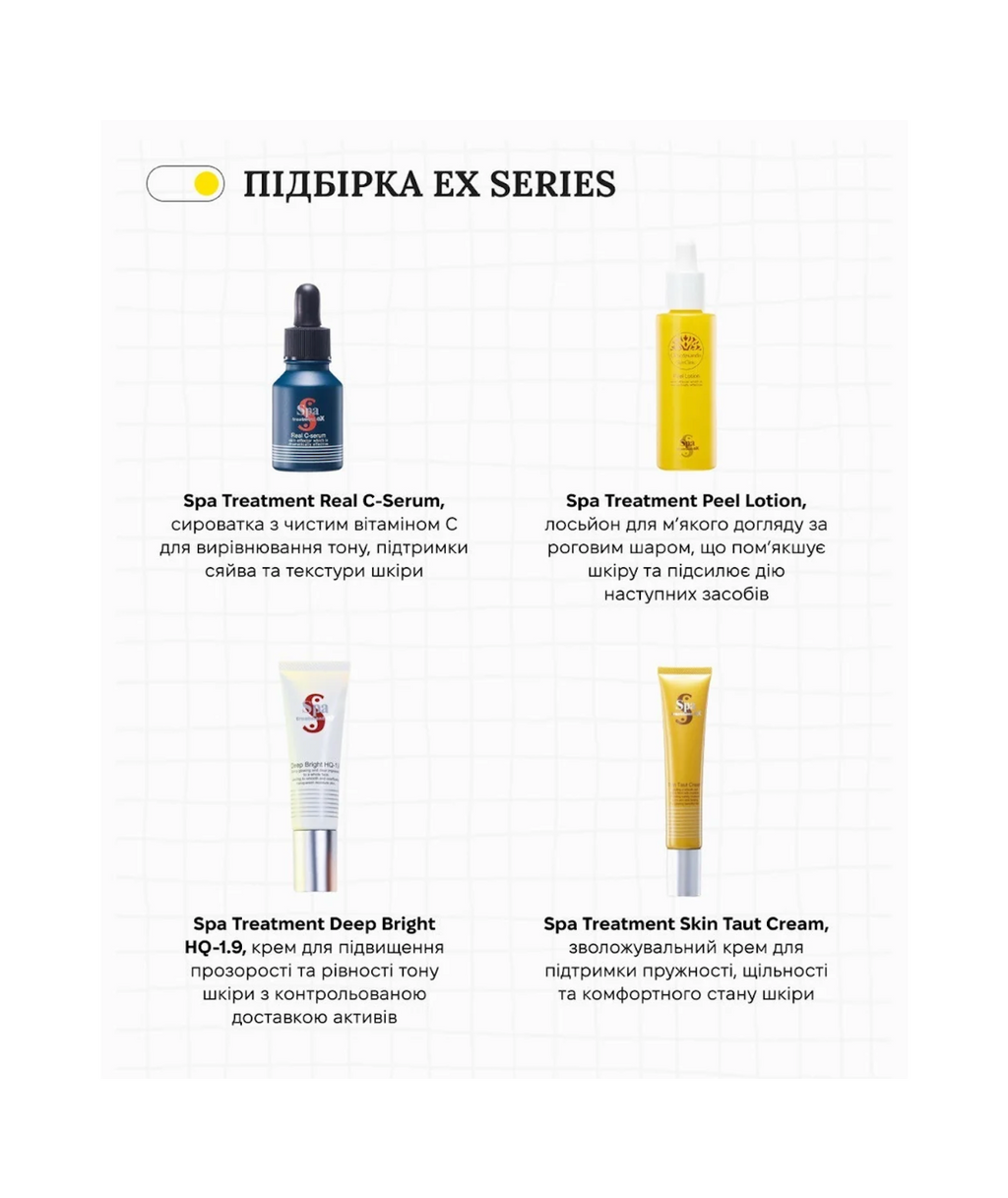 Spa Treatment Glow Skin Set – японський антивіковий ритуал для освітлення, рівної текстури та здорового сяяння шкіри