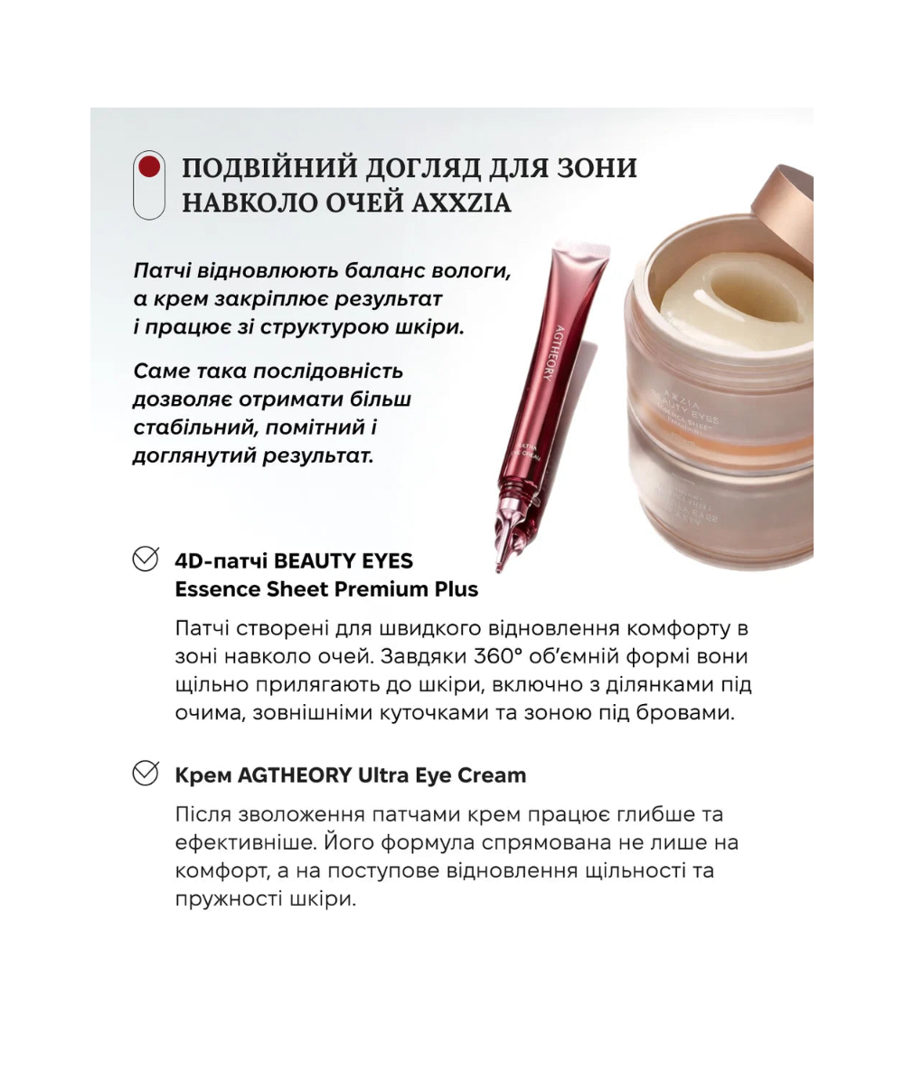 AXXZIA AGTheory Ultra Eye Cream