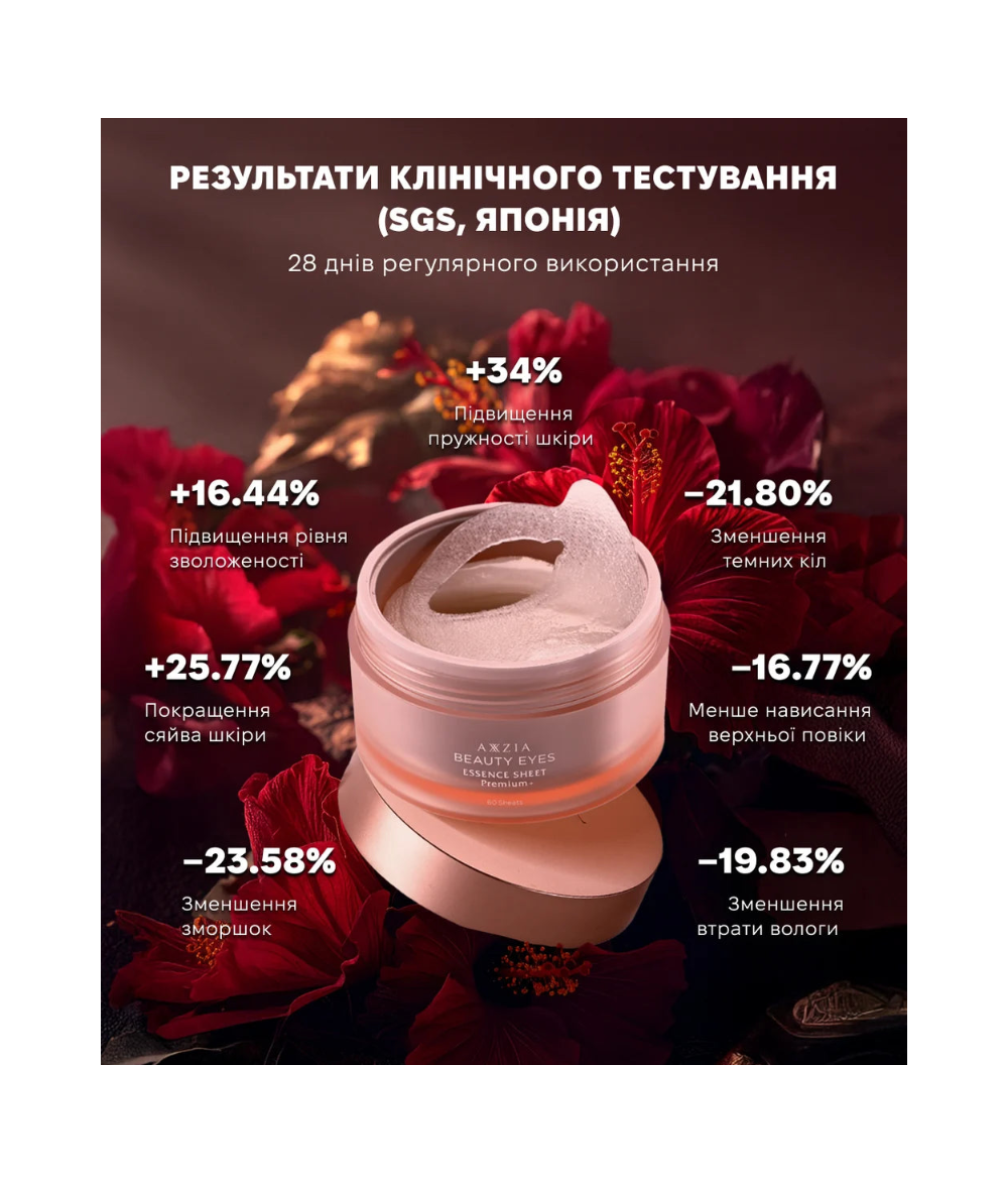 AXXZIA BEAUTY EYES Essence Sheet Premium Plus