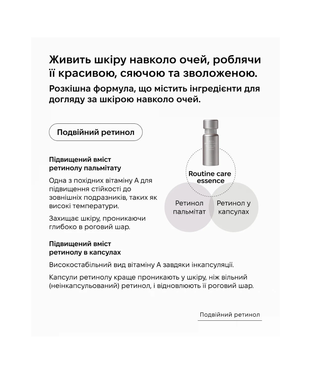 AXXZIA Beauty Eyes Routine Care Essence Premium