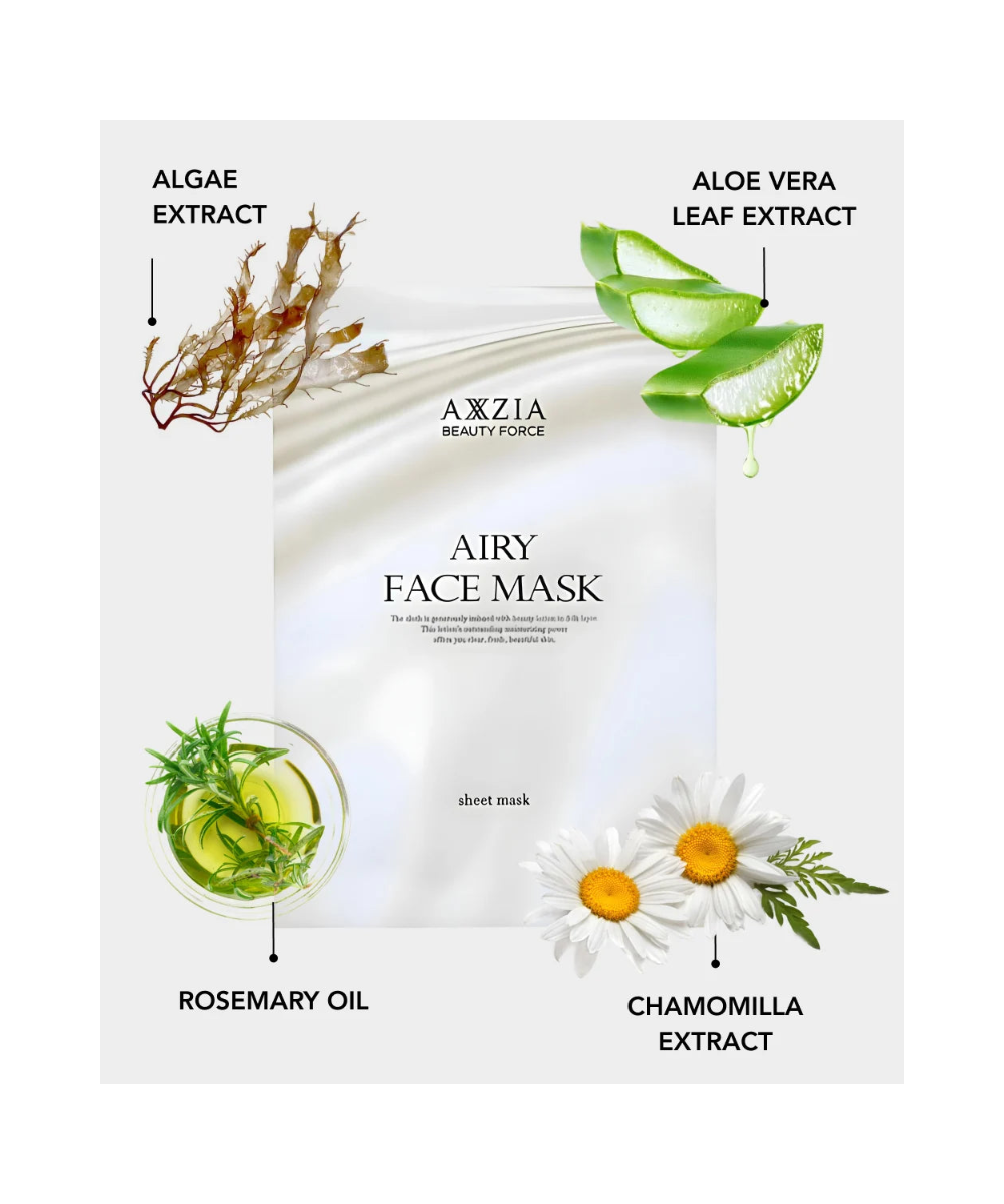 Маска для обличчя AXXZIA Beauty Force Airy