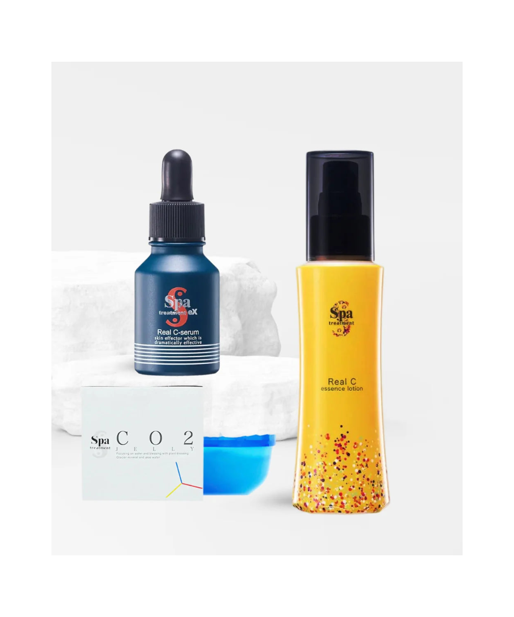 Spa Treatment Glow Skin Set – японський антивіковий ритуал для освітлення, рівної текстури та здорового сяяння шкіри