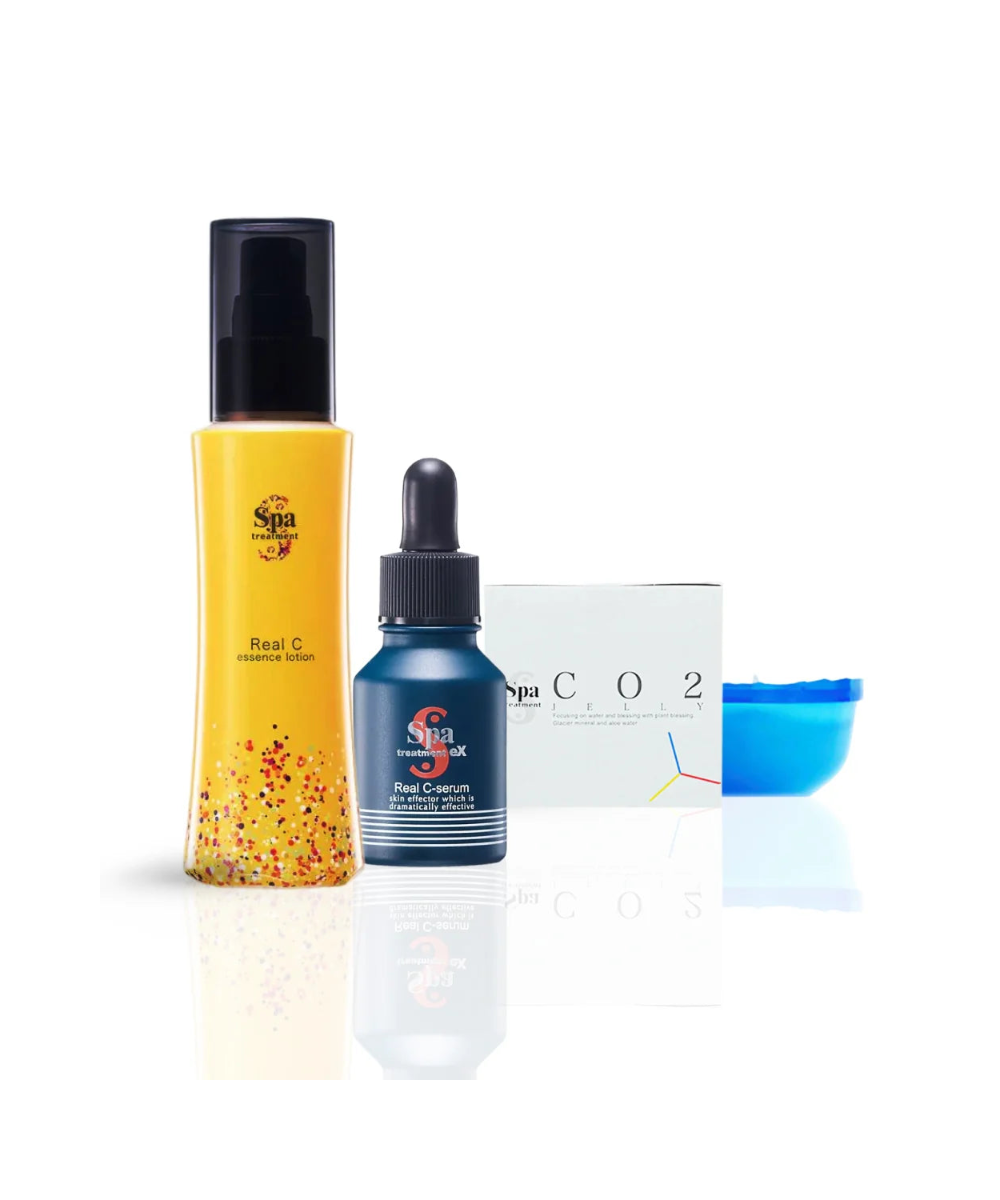 Spa Treatment Glow Skin Set – японський антивіковий ритуал для освітлення, рівної текстури та здорового сяяння шкіри
