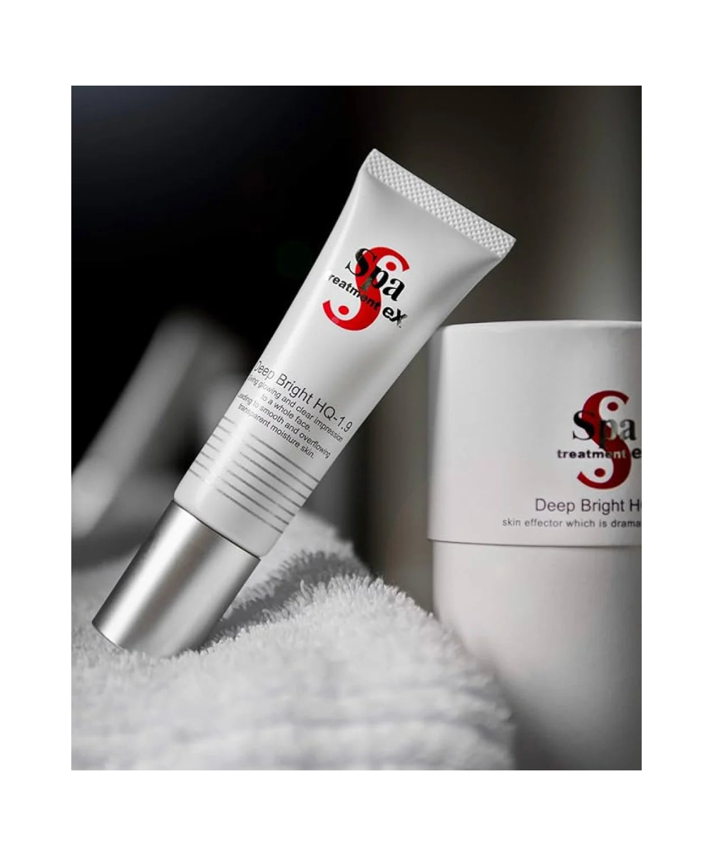 Spa Treatment EX Deep Bright HQ 1.9% – японський освітлювальний крем з гідрохіноном у технології DPD для боротьби з гіперпігментацією