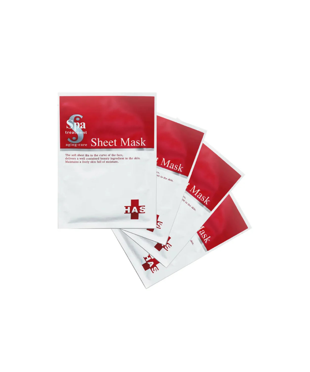 Spa Treatment HAS VII Sheet Mask – японська ліфтинг-маска з екзосомами стовбурових клітин для інтенсивного омолодження та зволоження