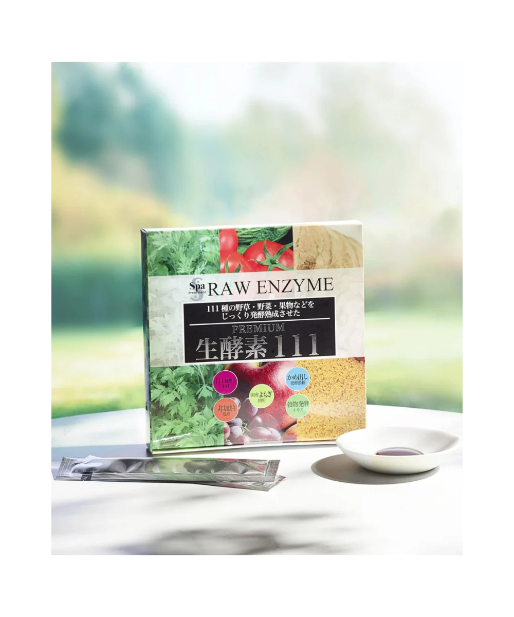 Spa Treatment Raw Enzyme PREMIUM 111 – преміальна ферментна паста для краси зсередини з 111 натуральними інгредієнтами