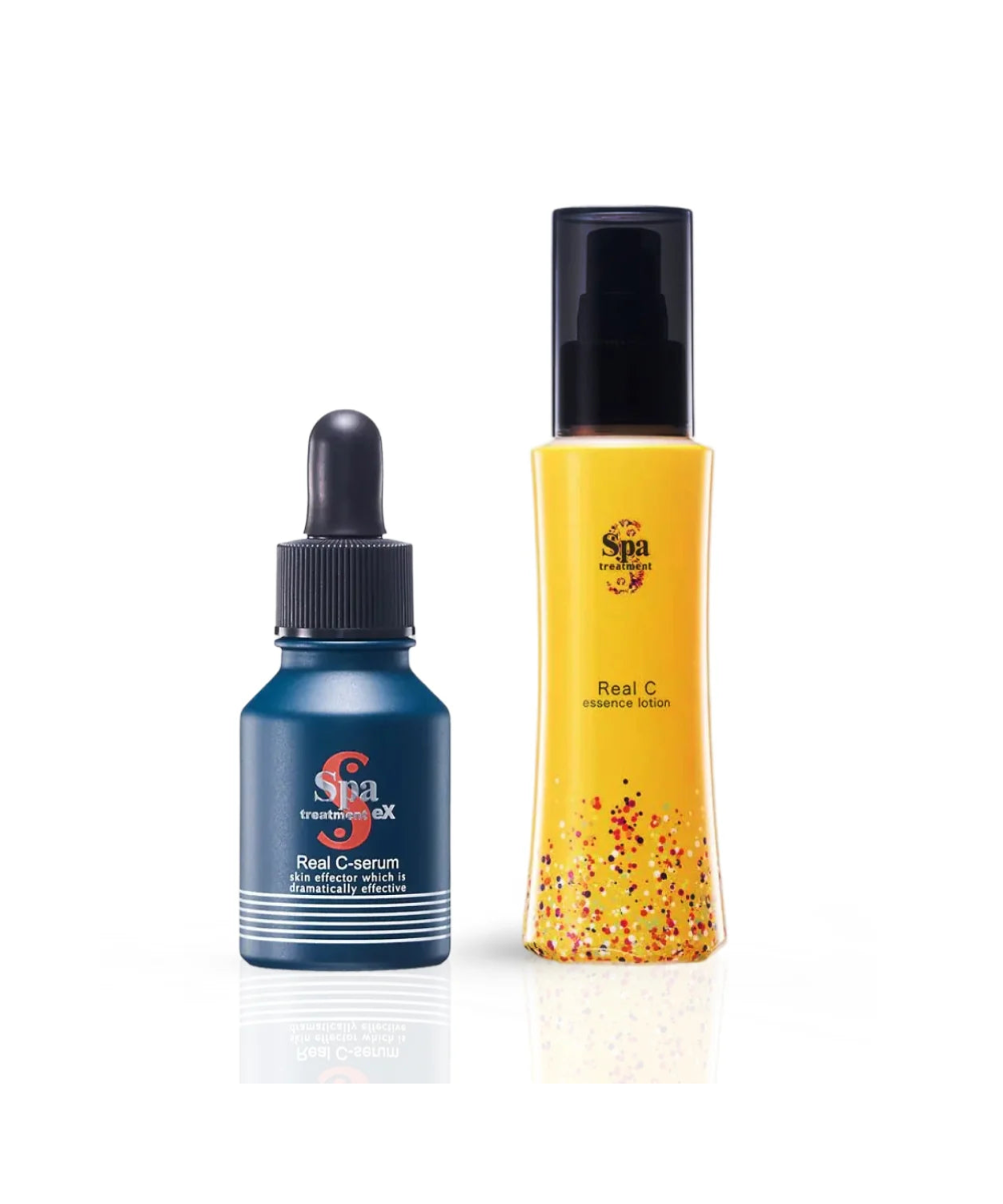 Spa Treatment Real C Duo Set – японський дует з вітаміном C у технології DPD для сяяння, рівного тону та anti-age захисту