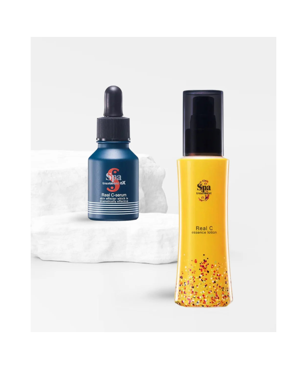 Spa Treatment Real C Duo Set – японський дует з вітаміном C у технології DPD для сяяння, рівного тону та anti-age захисту