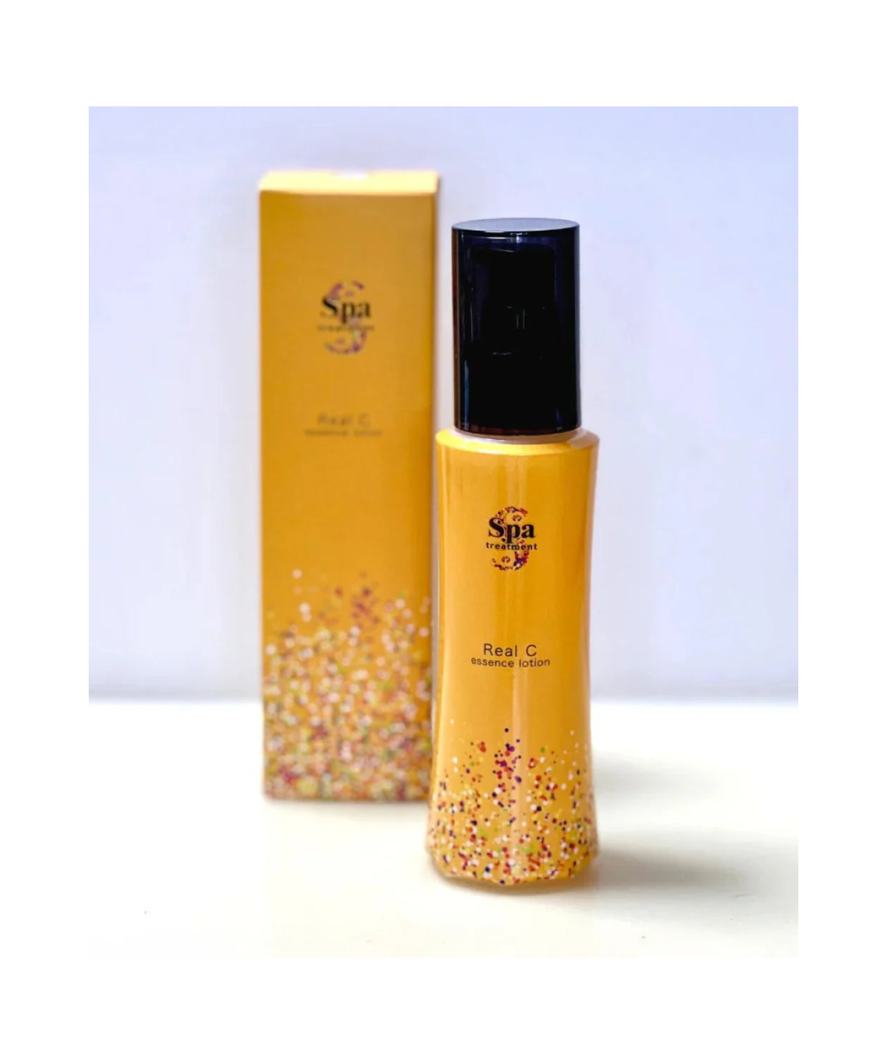 Real C-Essence Lotion — японський лосьйон з чистим вітаміном C для сяйва, рівного тону та омолодження шкіри