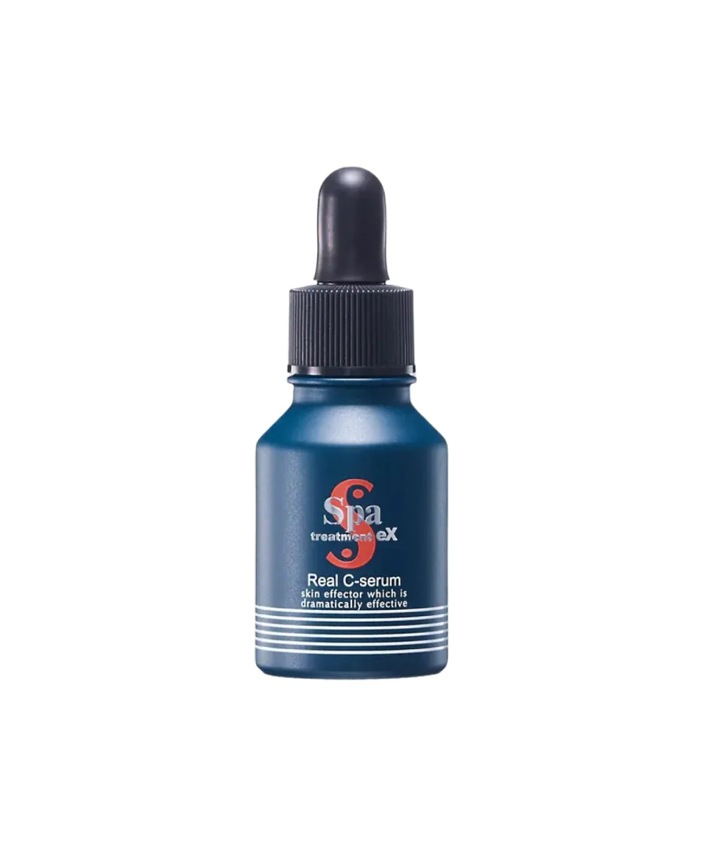 Spa Treatment Real C-Serum – японська сироватка з чистим вітаміном C у технології DPD для сяяння та омолодження шкіри