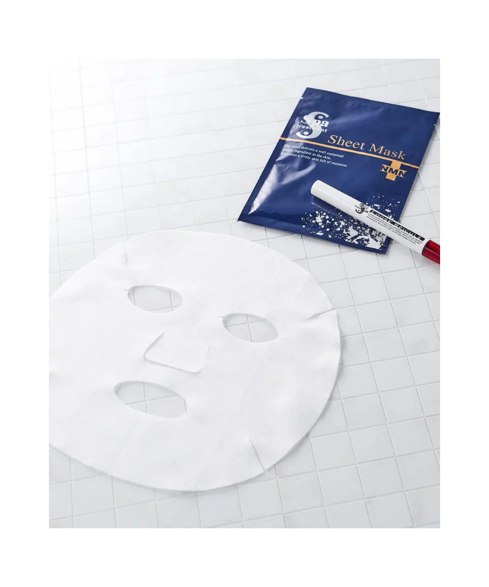 Spa Treatment eX Loose Spickle &amp; NMN Sheet Mask – японська програма інтенсивного омолодження з мікроспікулами та NMN
