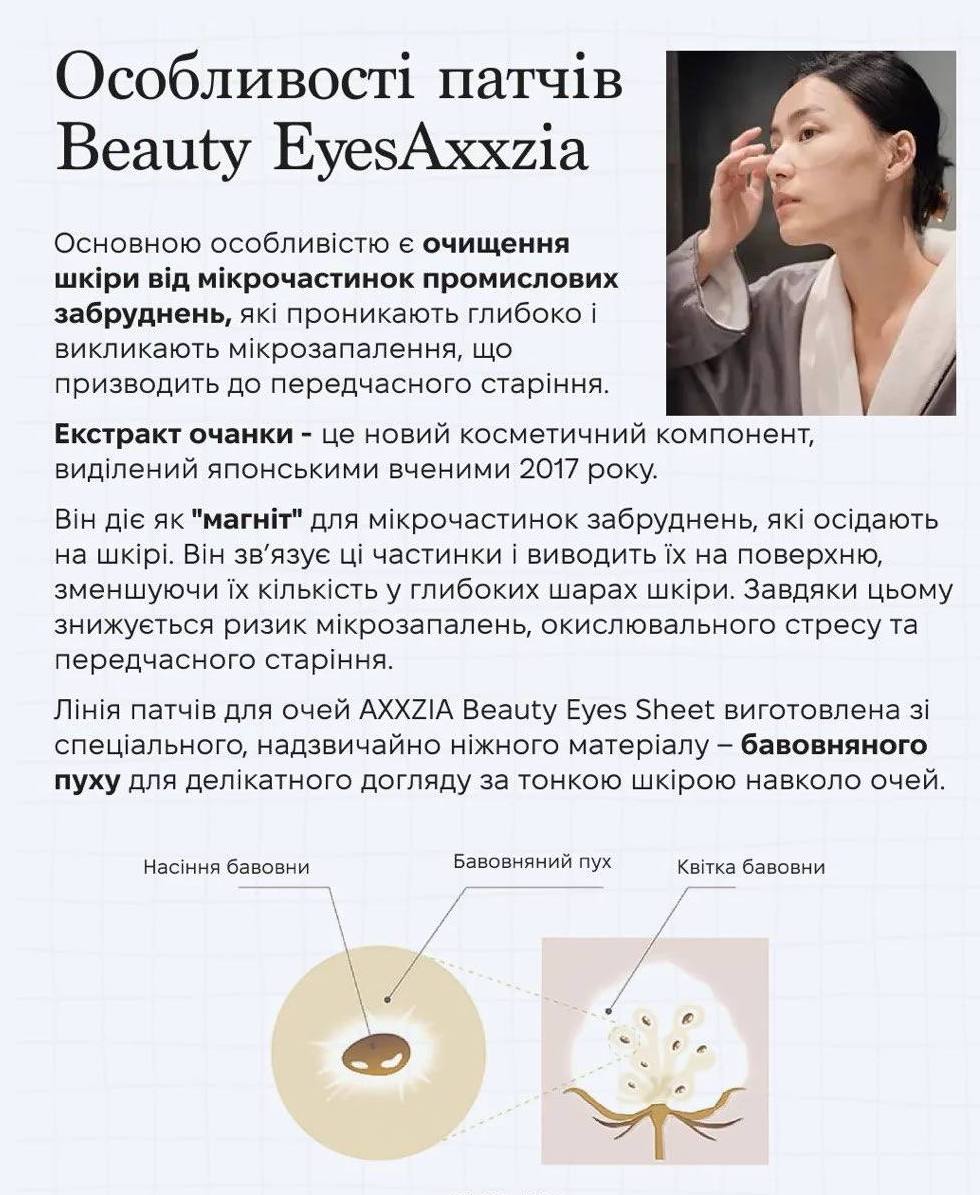 AXXZIA BEAUTY EYES Essence Sheet Premium Plus