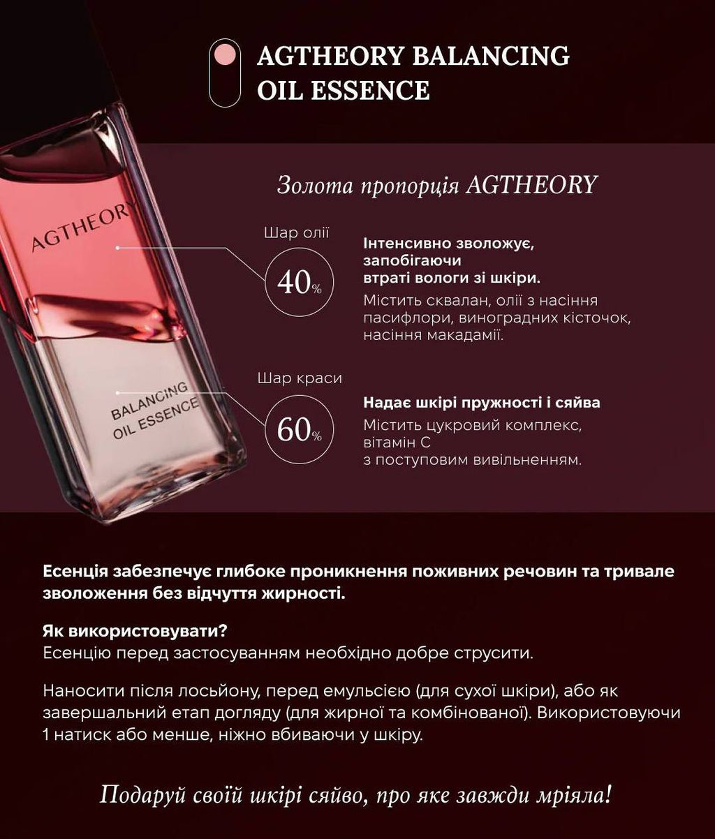 AXXZIA AGTheory balancing oil essence